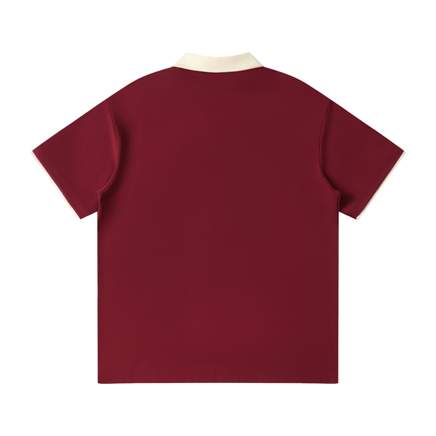 "LOS POLO"- Collar Raglan Polo Shirt