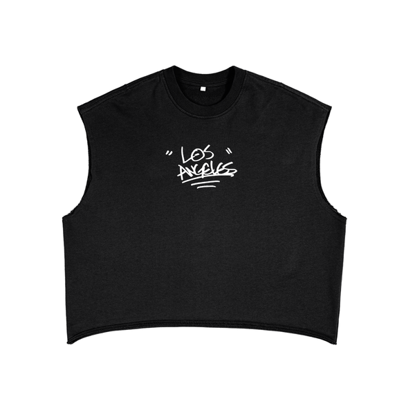 "NELA" - French Terry Boxy Tank Top