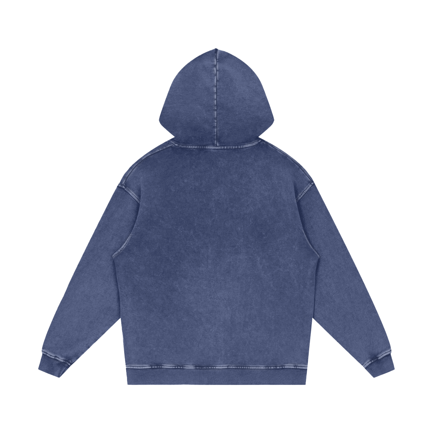 "LA SNOW" Washed Loose Cotton Hoodie
