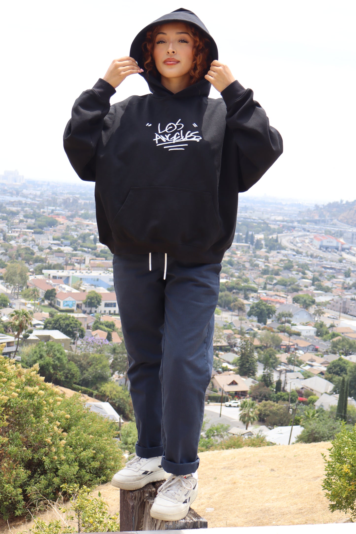 "LA HOOD" Heavyweight Hoodie
