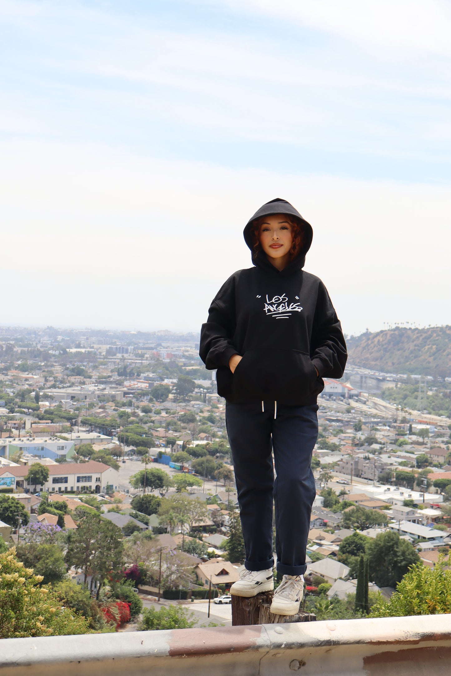 "LA HOOD" Heavyweight Hoodie