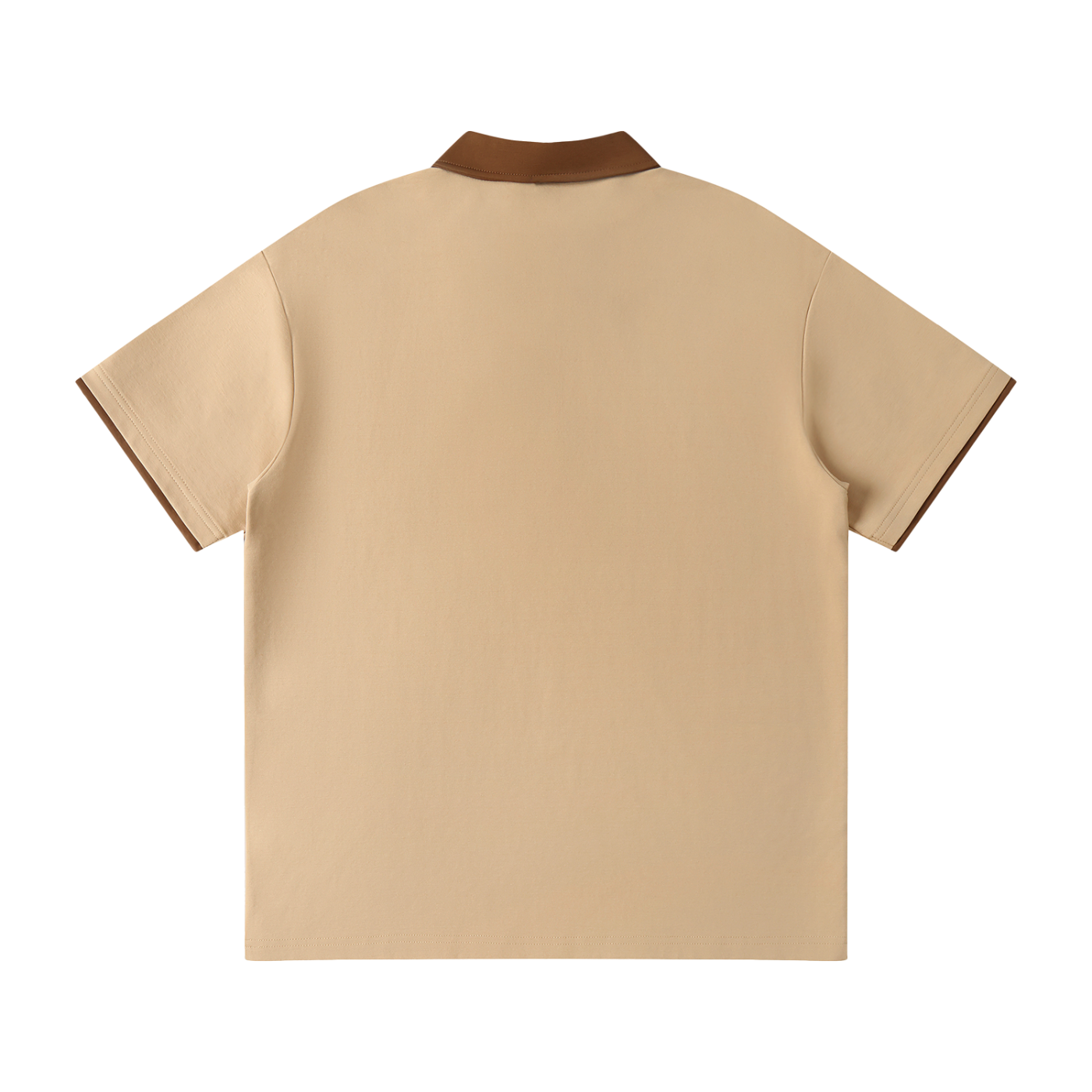 "LOS POLO"- Collar Raglan Polo Shirt